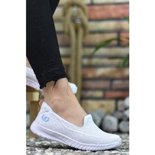 Riccon White Black Unisex Sneaker