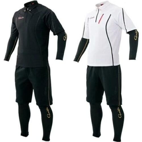 2020 New Summer Outdoor Sports Fishing Clothes Sets Breathable Quick Dry Anti Uv Anti Mosquito Fishing Shirts Fishing Pants