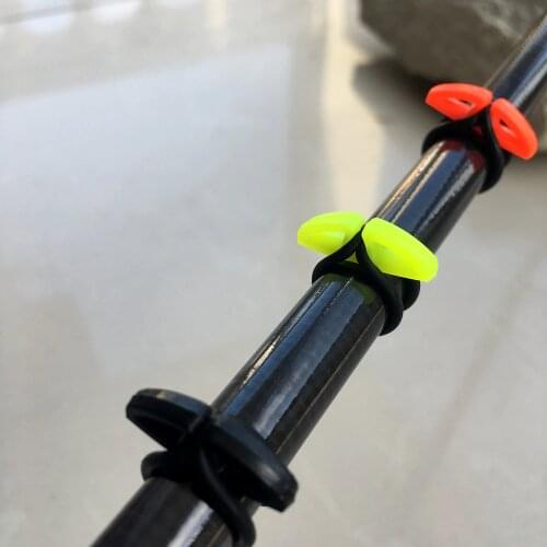 Portable Hook Secure Keepers Lures Jig Hooks Safe Keeping Holders for Fishing Rods