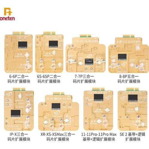 WL Chip Logic EEPROM Programmer For iPhone 11 11promax XS XSMAX XR X 8P 7P 6SP 6G Keep Baseband EEPROM Data After Swap CNC Board