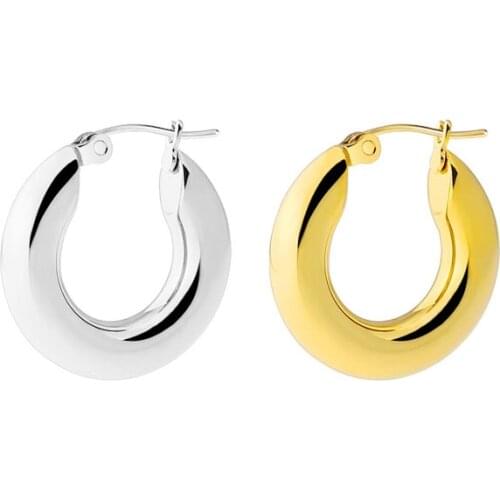 Punk Stainless Steel Earrings Hoop Earrings Jewelry For Women Hoop Earrings For Women Earrings 2020 Trend Ear Hoop Earrings Gift