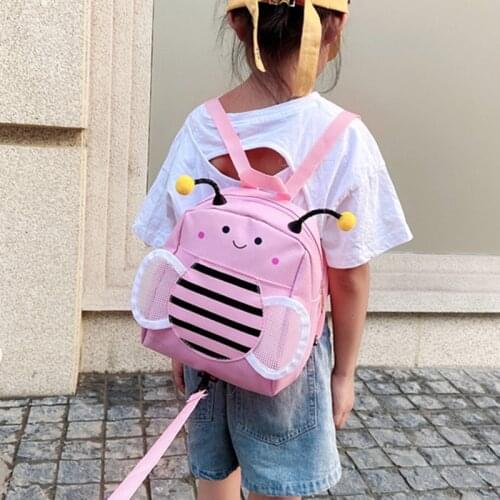 School Childrens Backpack Baby Cute Preschool Kids Bags Cartoon Lost Prevention With Safety Leash Girl In Kindergarten