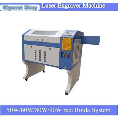 Hot sell Ruida control system CNC CO2 laser engraving machine laser engraver cutting machine 4060 support offline work