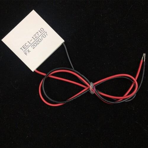 2PCS Thermoelectric Cooler Peltier TEC1-12710 12V10A 40*40*4MM Peltier Elemente Module for FUXIN