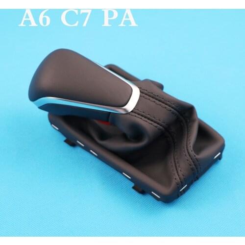 4G1713139 Black Gear Shift Knob LHD AT Auto Trans LHD ONLY For Audi A6 C7 PA A7 4G1 713 139 2016-2018