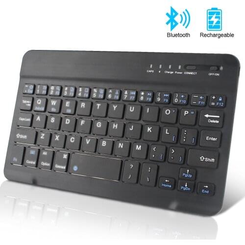 Wireless Keyboard Russian Mini Bluetooth Keyboard For iPad Apple Mac Tablet Keyboard For Phone Support IOS Android Windows