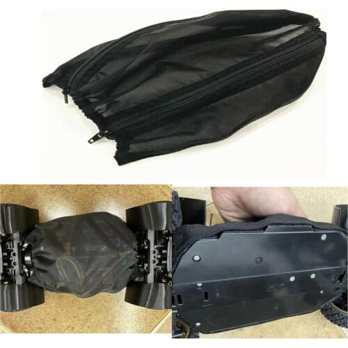 Heat Dissipation Dust Cover Waterproof Ventilation Nylon Case For 1/10 RC Car Model TAMIYA TT-02 Anti-Scratch Parts