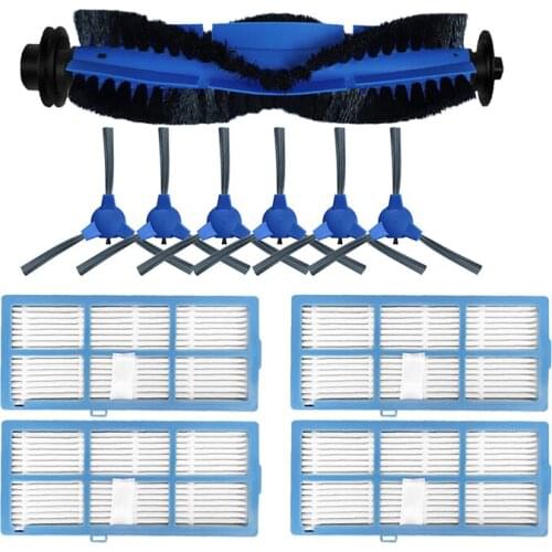 For Proscenic 850T Vacuum Cleaner Main Brush Side brush HEPA filter Mop cloth Rags Roll Brush Replacement Parts