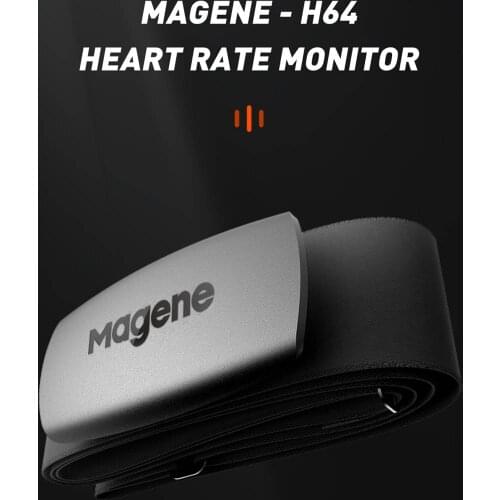 Magene ANT+ Bluetooth Heart Rate Monitor Waterproof Running Heart Rate Sesor BT Sports Band Chest Straps Fitness Training Belts