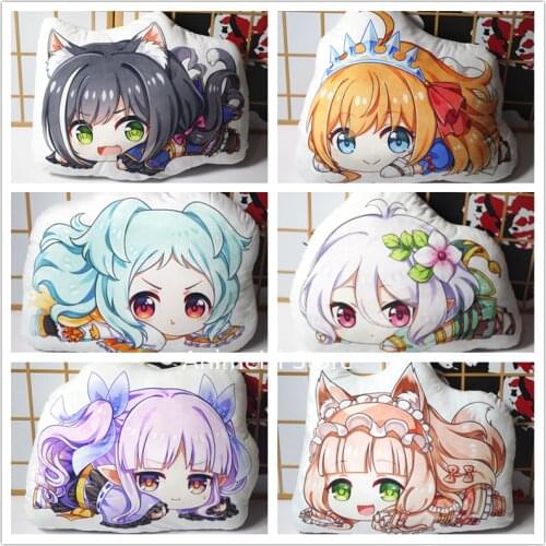 Anime Princess Connect Re Dive Plush Toy Kusano Yui Harusaki Hiyori Shijou Rei Akane Mimi Izumo Miyako Doll Pillow Cospaly 50cm