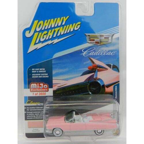 Johnny Lightning 1/64 Cadillac Eldorado Diecast Collection of Simulation Alloy Car Model Children Toys