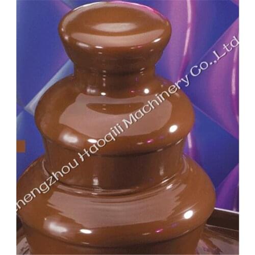 Metal chocolate fountain machine falls hot pot fast shipment