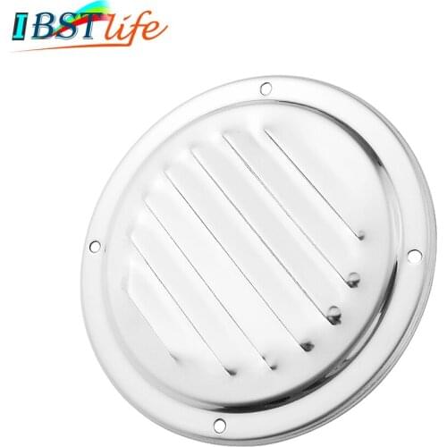 Marine Grade Stainless Steel 316 Boat Marine Round Air Vent Louver Vent Grille Ventilation Louvered Ventilator Grill Cover