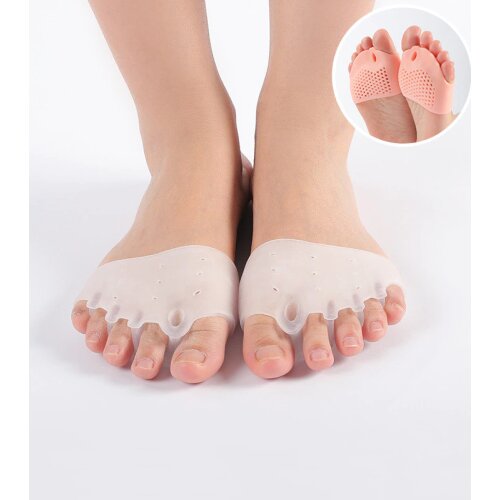 Toe orthosis forefoot foot pads thumb valgus orthosis foot care honeycomb forefoot pads