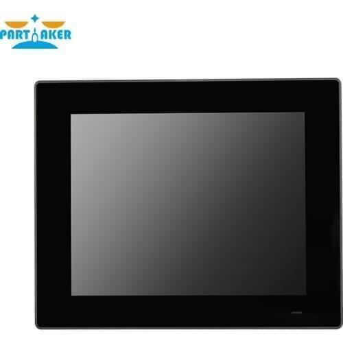 Partaker Z14 Industrial Panel PC All In One PC with 15 Inch Intel Core i5 4200U 3317U with 10-Point Capacitive Touch Screen