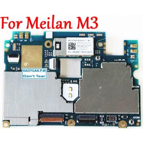 Tested Full Work Original Unlock Motherboard For Meizu Meilan 3 M3 M688Q Logic Circuit Electronic Panel with Firmware