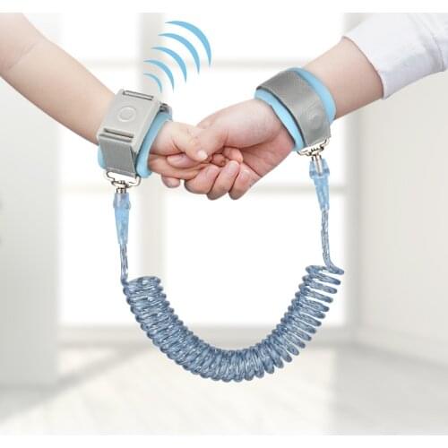 Magnetic Induction Lock Anti Lost Wrist Link Toddler Leash Safety Harness Baby Strap Wristband Children Walking Hand Belt