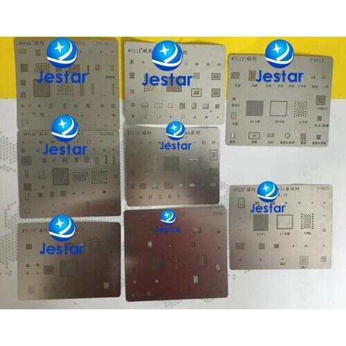 13pcs/lot BGA reballing Solder template stencil BGA IC Chipset for iphone 5 5s 6 6P 6S 6sp 7 7p 8/8P/X XS /MAX XR 11/PRO/MAX