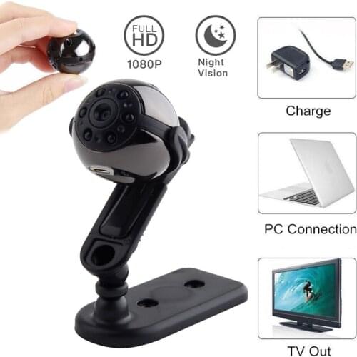 SQ9 HD 1080P Espia Mini Camera With Night Vision Motion Detection Sport Body Camcorder Small Digital Video Wireless Micro Cam