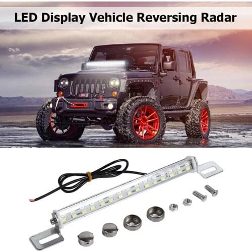 30 LED Car Rear License Plate Light Bar SMD 5730 Tail Brake Lamp Reverse Light Brake And Stop Flash Red Reverse White