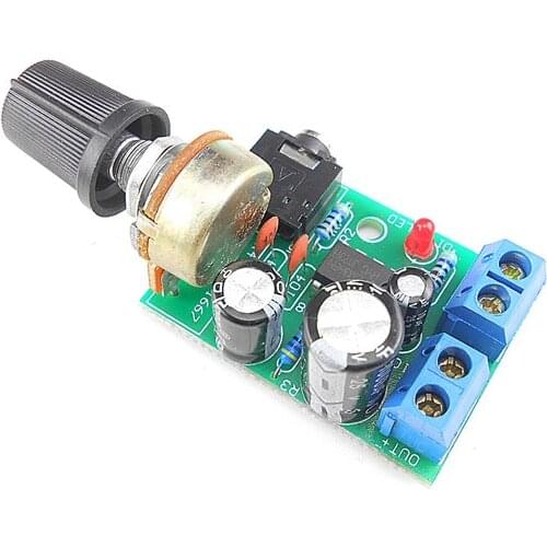 YX1667 / LM386 power amplifier board / 0.5W-10W speaker / DC3-12V audio amplifier