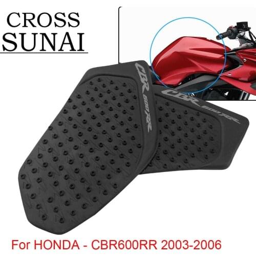 For HONDA - CBR600RR 2003 2004 2005 2006 Motorcycle Accessories Parts Gas Knee Grip Pads Motorbike Protector Motorcycle Parts