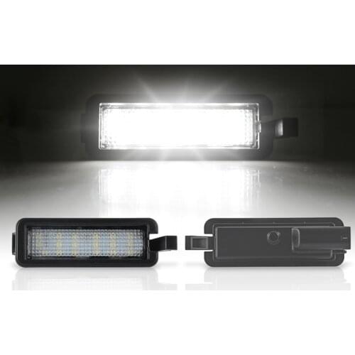 1Pcs 12V 3W LED License Number Plate Light For Dodge Charger Challenger Chrysler 300 2015-2018