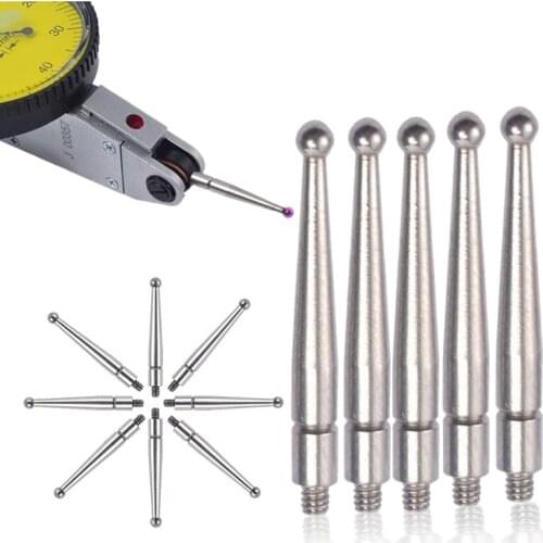 1pc Tungsten Carbide Contact Points Indicator D2.0xL20.9 For Interapid Mitutoyo Thread M1.6 Dial Test Indicator