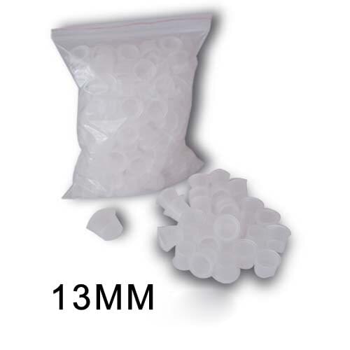 1000pcs/lot Disposable eyebrow body small ink cup 13MM for plastic tattoo ink cup permanent makeup pigmet