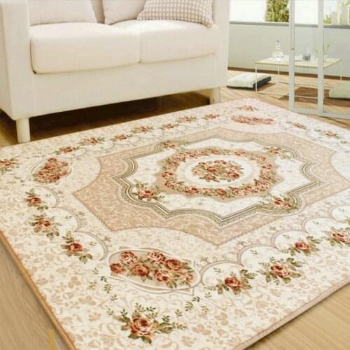 120x180CM European style Living Room Big Area Decoration Carpet Bedroom Soft House Rugs Door Mat Coffee Table Carpets