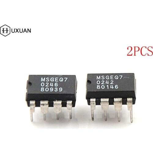 2PCS MSGEQ7 Band Graphic Equalizer IC DIP-8 MSGEQ7