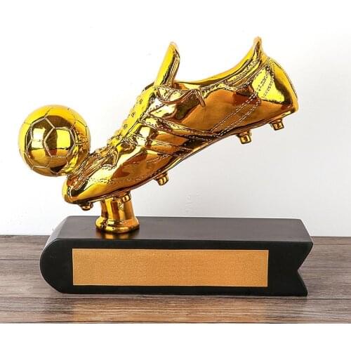 20cm Football World Cup Golden Boot Top Scorer Award Trophy Fans Presents Birthday Crafts Statue Alloy Gift