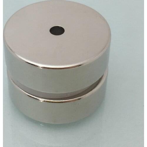 4pcs Super Strong Round Neodymium Ring Magnetic Material dia30-4/6x10mm Rare Earth Neo with hole