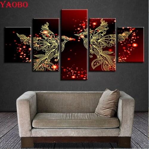 5pcs diamond mosaic 5d icon,full square Diamond embroidery Romantic love birds,diamond painting cross stitch rhinestone painting