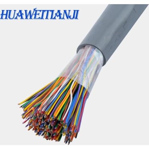 50 pairs of large logarithm of indoor hysv,Communication Cable factory Multipair Cat3 50*2*0.4 telephone cable 100M
