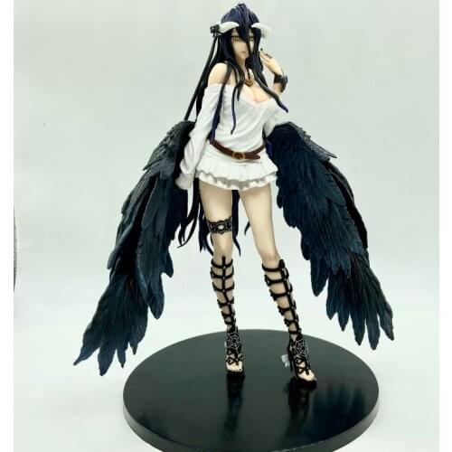 Anime Overlords Albedo Cartoon Sexy Girls PVC Action Sexy girl Figures Collection Model Toys Doll Gifts