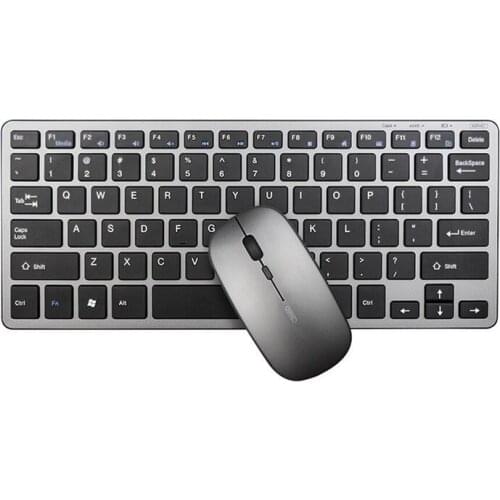 2.4GHz Wireless Keyboard and 1600DPI Wireless Ultra Thin Mouse Combo Set with USB Receiver For PC Computer