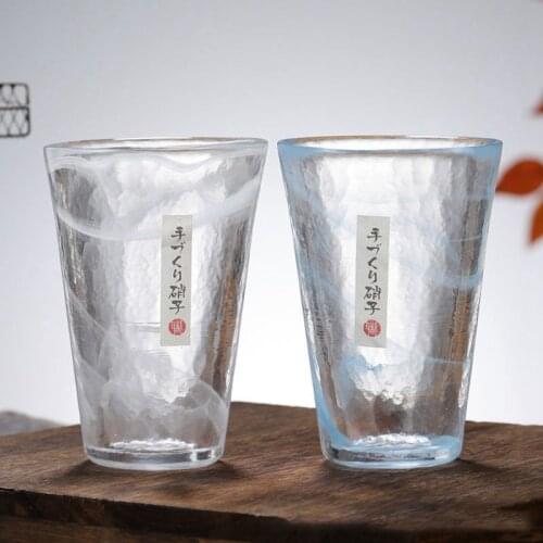 260-270ml Smudge Hammer Water Cup Glass Cup Juice Tea Wine Glass Coffee Mug Drinking Cup Whiskey Glass