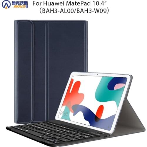 Keyboard Case for Huawei Matepad 10.4 BAH3-AL00 BAH3-W09 Stand Cover with Bluetooth Wireless Keyboard for Huawei 10.4 2020