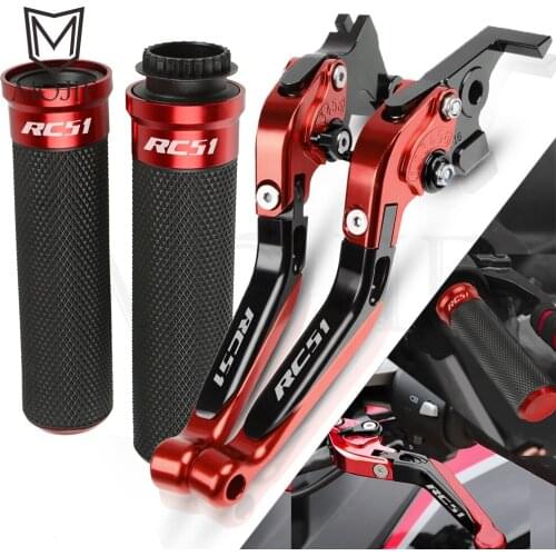 For Honda RC51 / RVT1000 SP-1/SP-2 2000-2006 2001 2002 2003 2004 2005 Motorcycle CNC Brake Clutch Levers Handlebar Hand Grips
