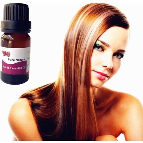 LOVE THANKS Hair Garlic Growth Essential Oil Hair Care Repair Treatment Dense for Women Men Hair Regrowth Serum 10ml
