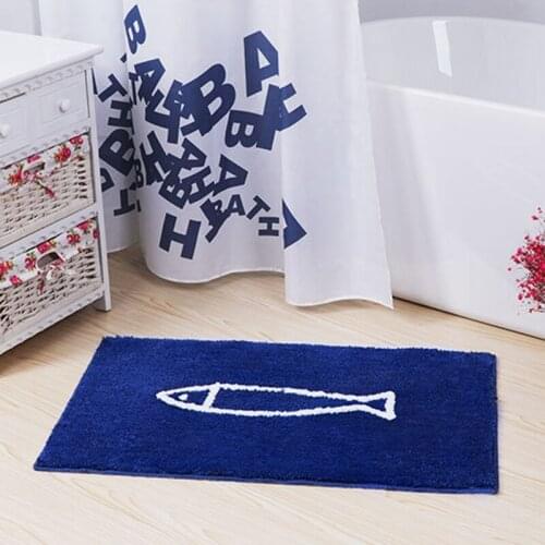 Flocked Floor Mat Non-slip Door Mat Kitchen Bathroom Carpet Water Absorption Rug Tapete Doormat Bath Mat Home Bathroom Rug