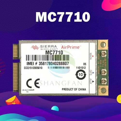 Hot Sale MC7710 4G LTE Module SKU 1101752 support B1 B3 B7 B8 B20 CAT3 100M HSDPA / HSUPA / HSPA