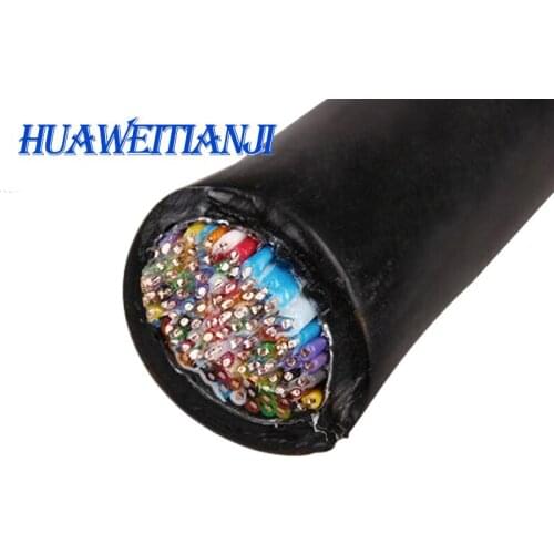 HUAWEITIANJI Outdoor HYA big logarithm 100 pair cable, 100pr 100*2*0.4mm Telephone CAT3 100 Pair Copper Cable 100m
