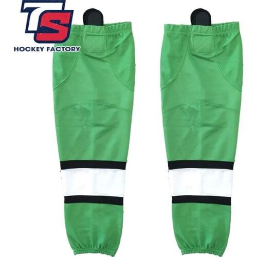 Cool hockey free shipping 100% Polyester Breathable Ice Hockey sport Socks Cheap Shin Guards W047 high quality men women