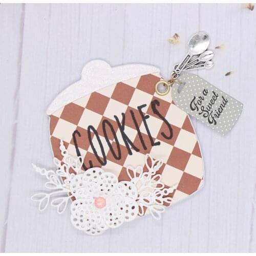 KSCRAFT Baking Embellishments Metal Cutting Dies Stencils for DIY Scrapbooking Decorative Embossing DIY Paper Cards