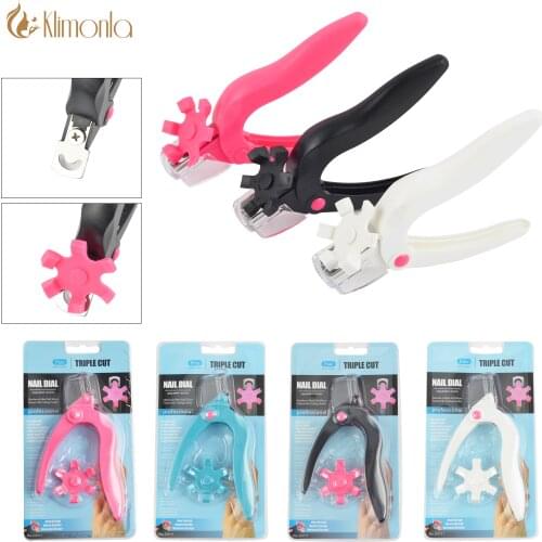 Nail Clipper Fake Trimmer Manicure Clamp Special Type U Word Tools Cut clipper False Nail Tips Edge Cutters Manicure Tools