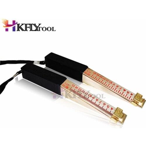 Copper Tapered Feeler Gauge 0.5mm/0.2mm Preciseness Wedges Feelers 0-15mm Plug Gauge Feeler Gage Ruler For Building gap gauge