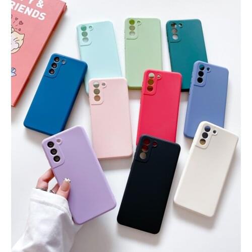Fashion Camera Protective Silicone Case For Samsung Galaxy For S20 Ultra S21 FE S10 Plus Lite Note 10 J7 J4 Prime J3 Pro J2 ACE