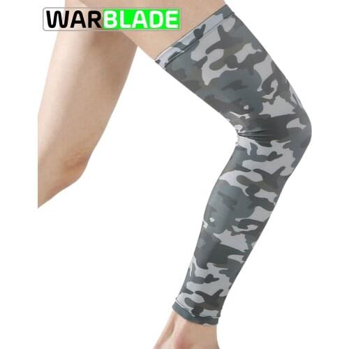 Men Sport Legwarmer Outdoor Sporting Cycling Hiking Running Soccer Leg Sleeve Compression Leggings Camouflage Sports Safety